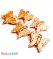 Jewellery Butterfly - Copper - Pack of 5